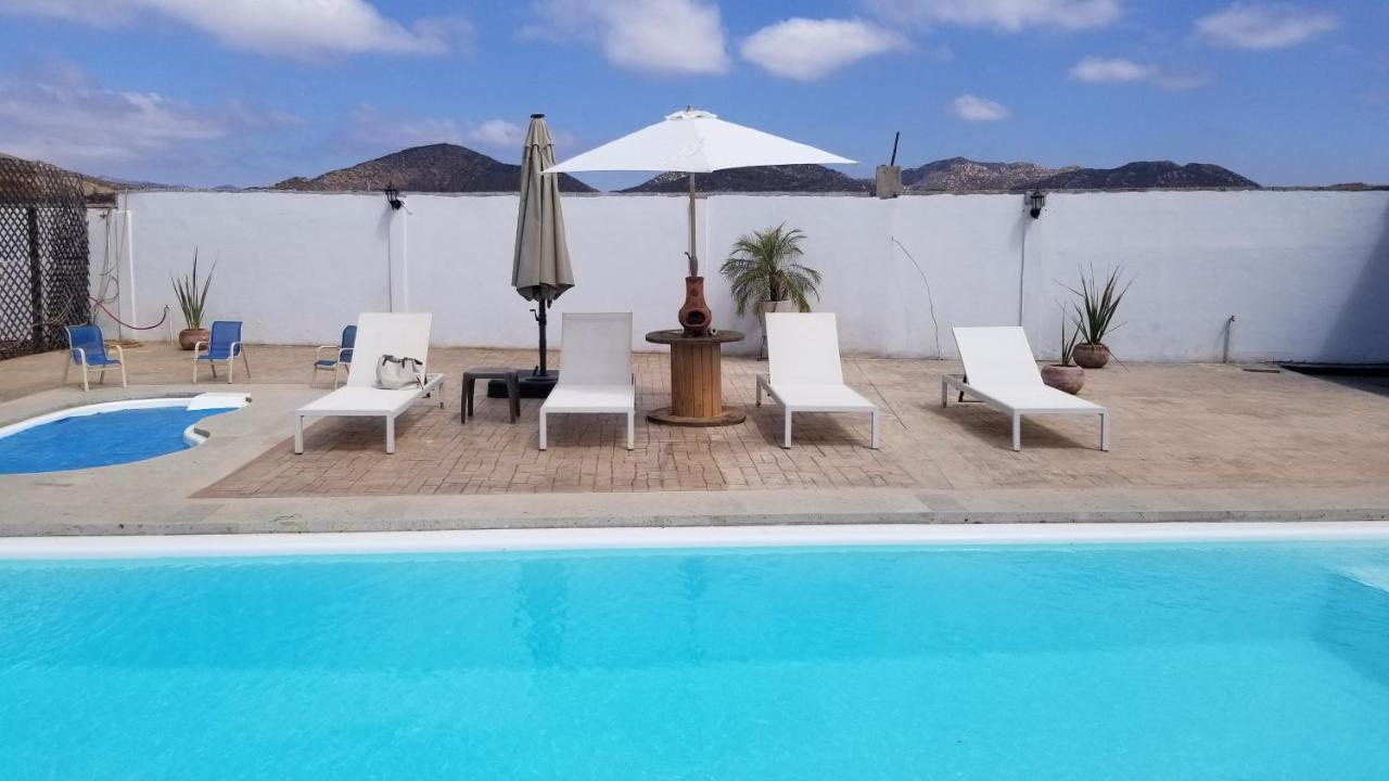 إنسينادا Cabanas Los Laureles Ruta Del Vino Bc المظهر الخارجي الصورة